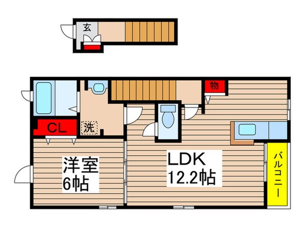 アークヒルズＬの物件間取画像